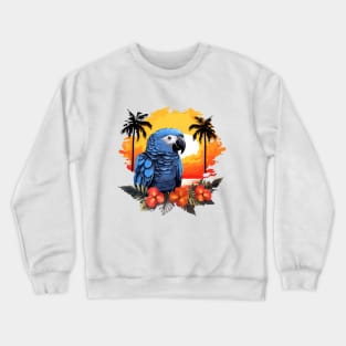 African Grey Parrot Crewneck Sweatshirt